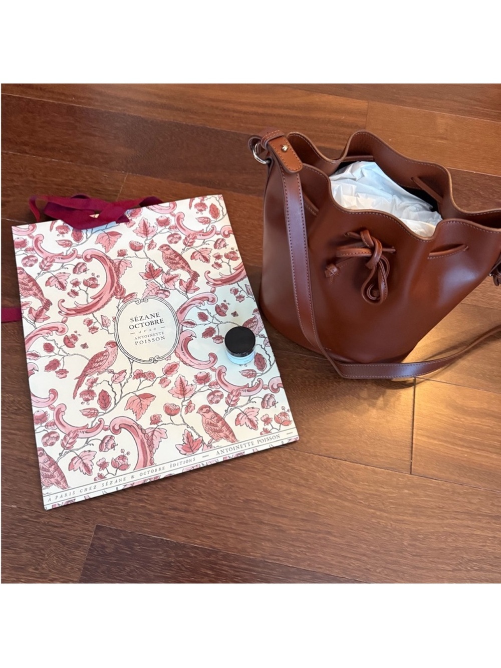 Nwt Sezane Farrow in Natural leather - Picture 4 of 9